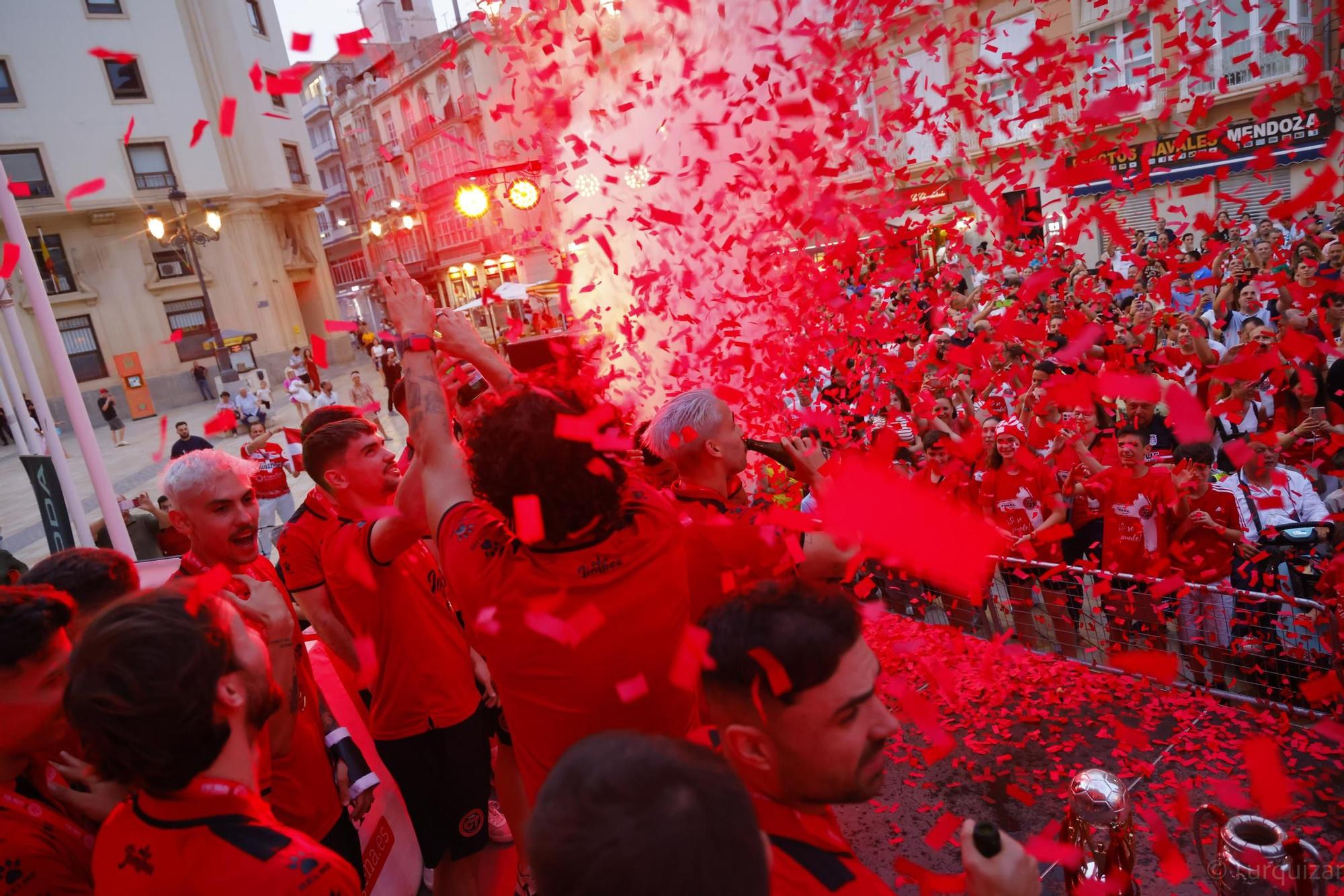 Las imágenes de la celebración del Jimbee Cartagena, campeón de liga