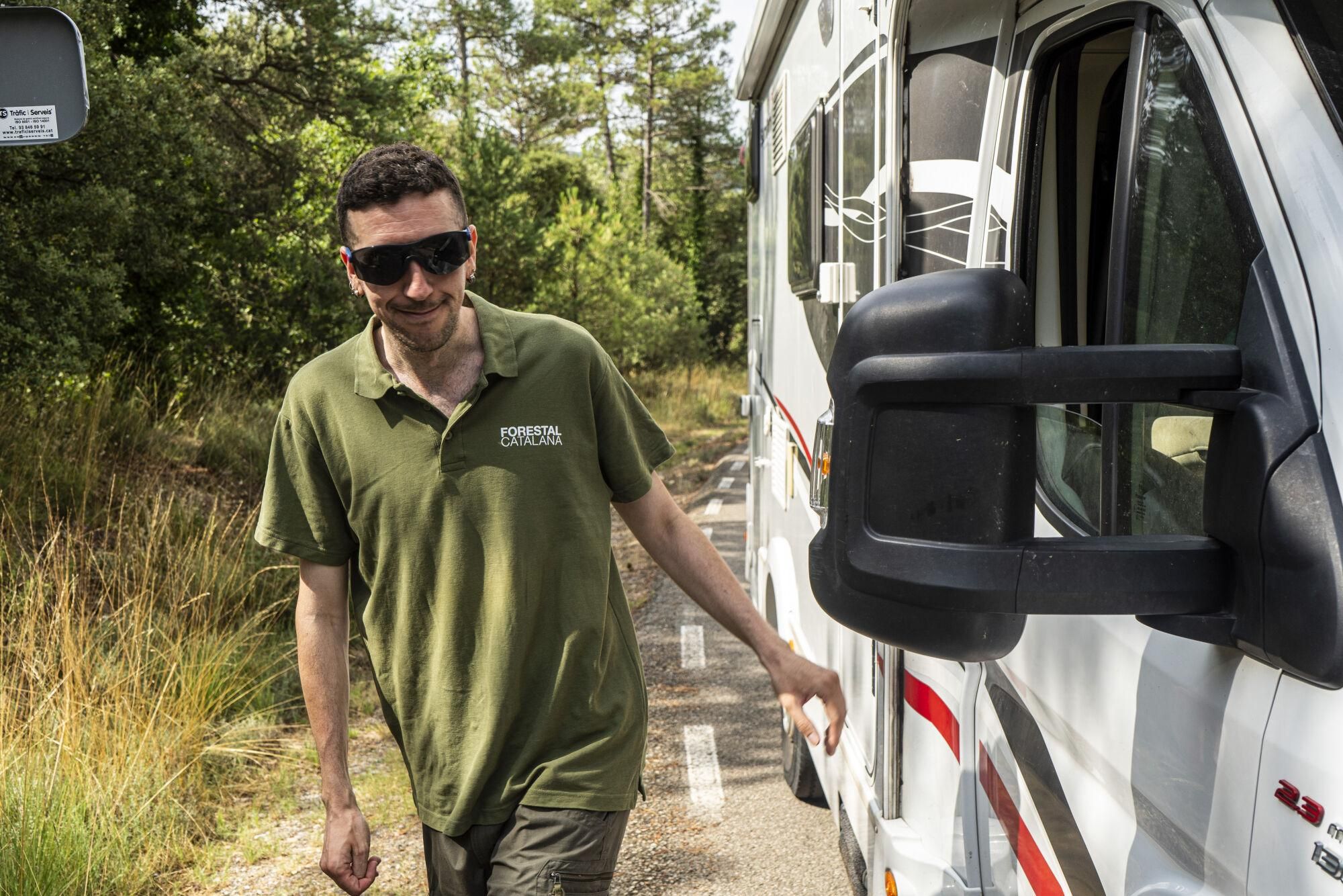 Ambine un dissabte a la Riera de Merlès, en imatges