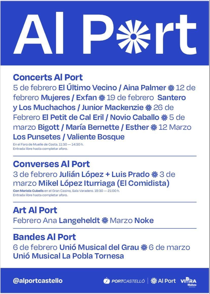 calendario de conciertos