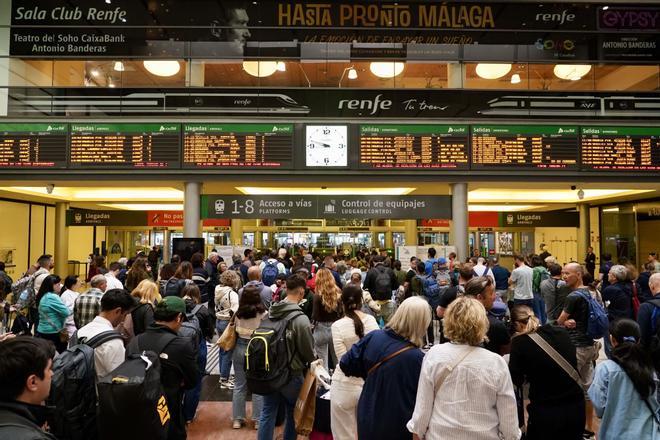 Retrasos en el AVE por el robo de cables de las catenarias