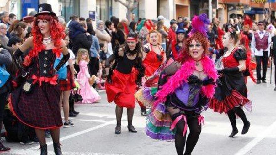 Imagen de una de las comparsas del Carnaval del año pasado.