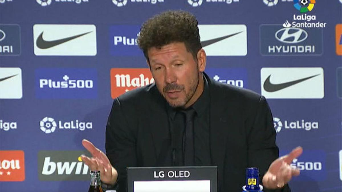 Simeone define la esencia del Atlético de Madrid