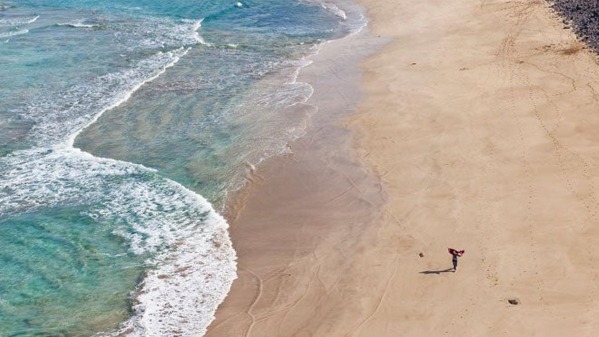 Playa de la Cantería, en Lanzarote.