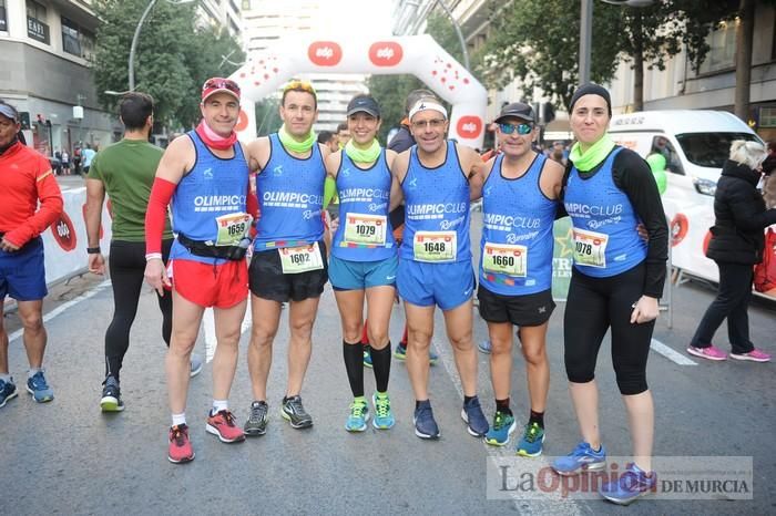 Salida Maratón y Media Maratón de Murcia