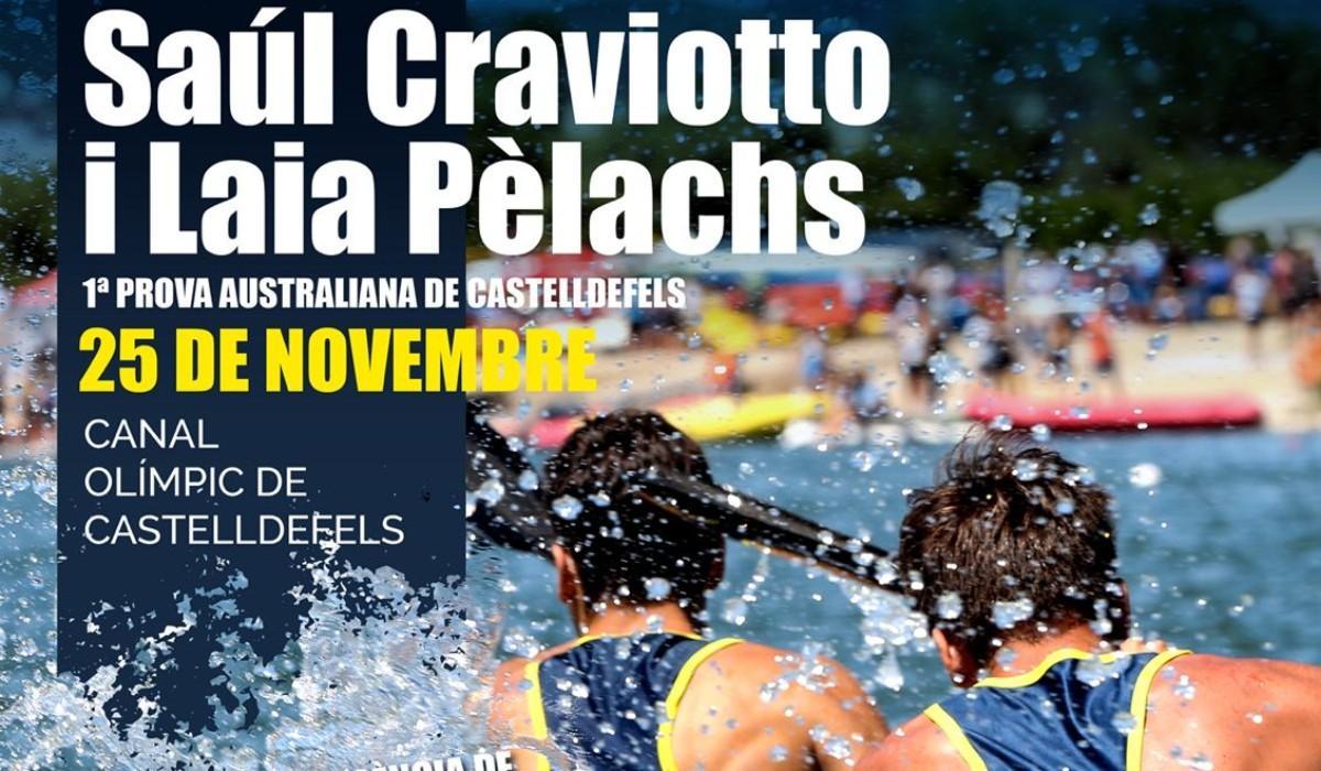 El Canal Olímpic de Catalunya acollirà la 8a Prova de la Lliga Saul Craviotto el dissabte 25 de novembre