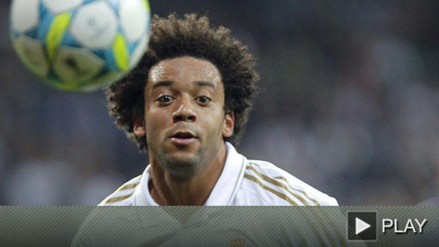 Marcelo, baja ante el Borussia y la Real