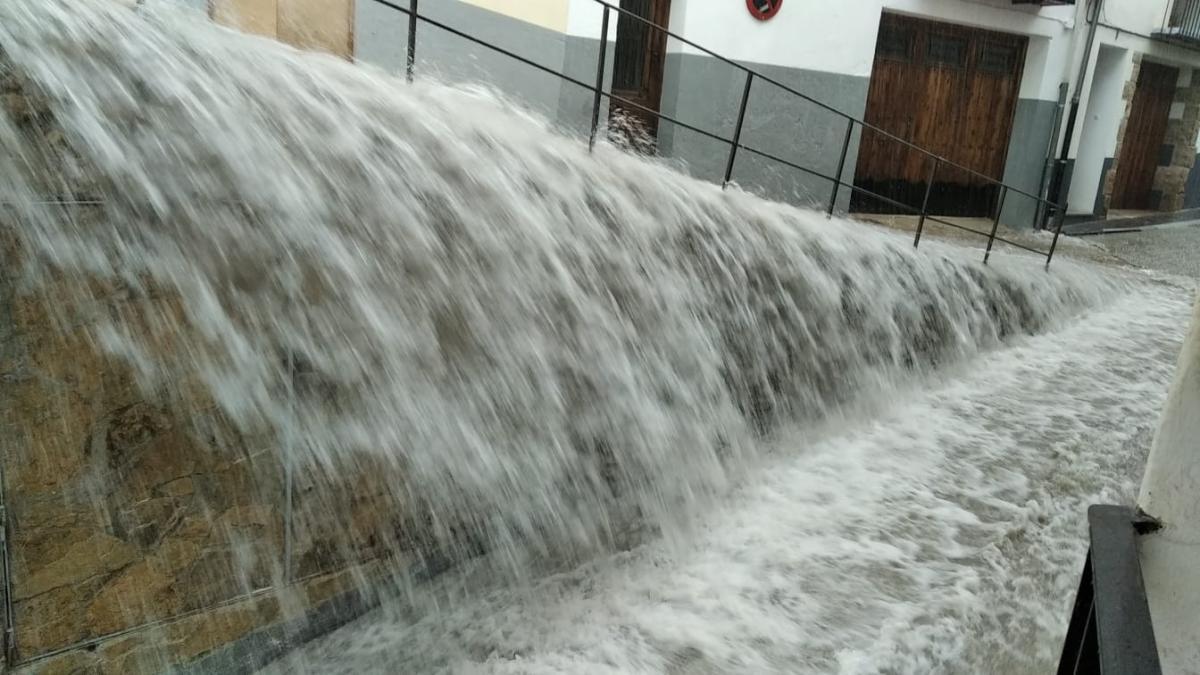 Importantes tormentas en el norte de Castellón