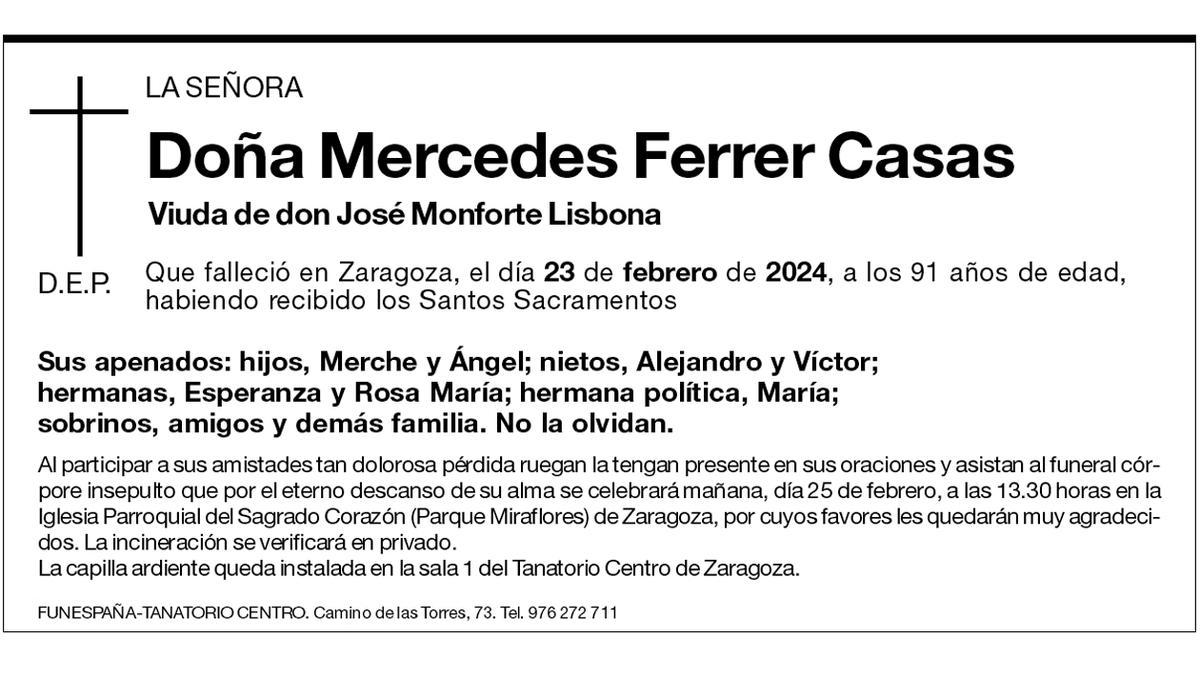Mercedes Ferrer Casas