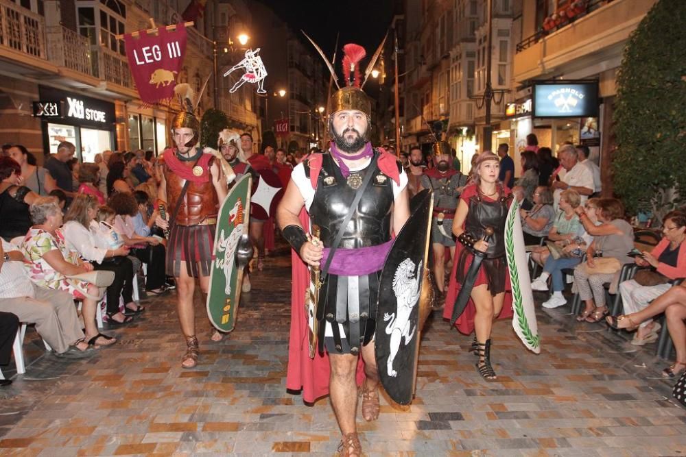 Desfile general de Carthagineses y Romanos