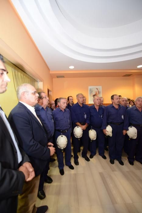 Funeral de Arsenio Suárez en Mieres