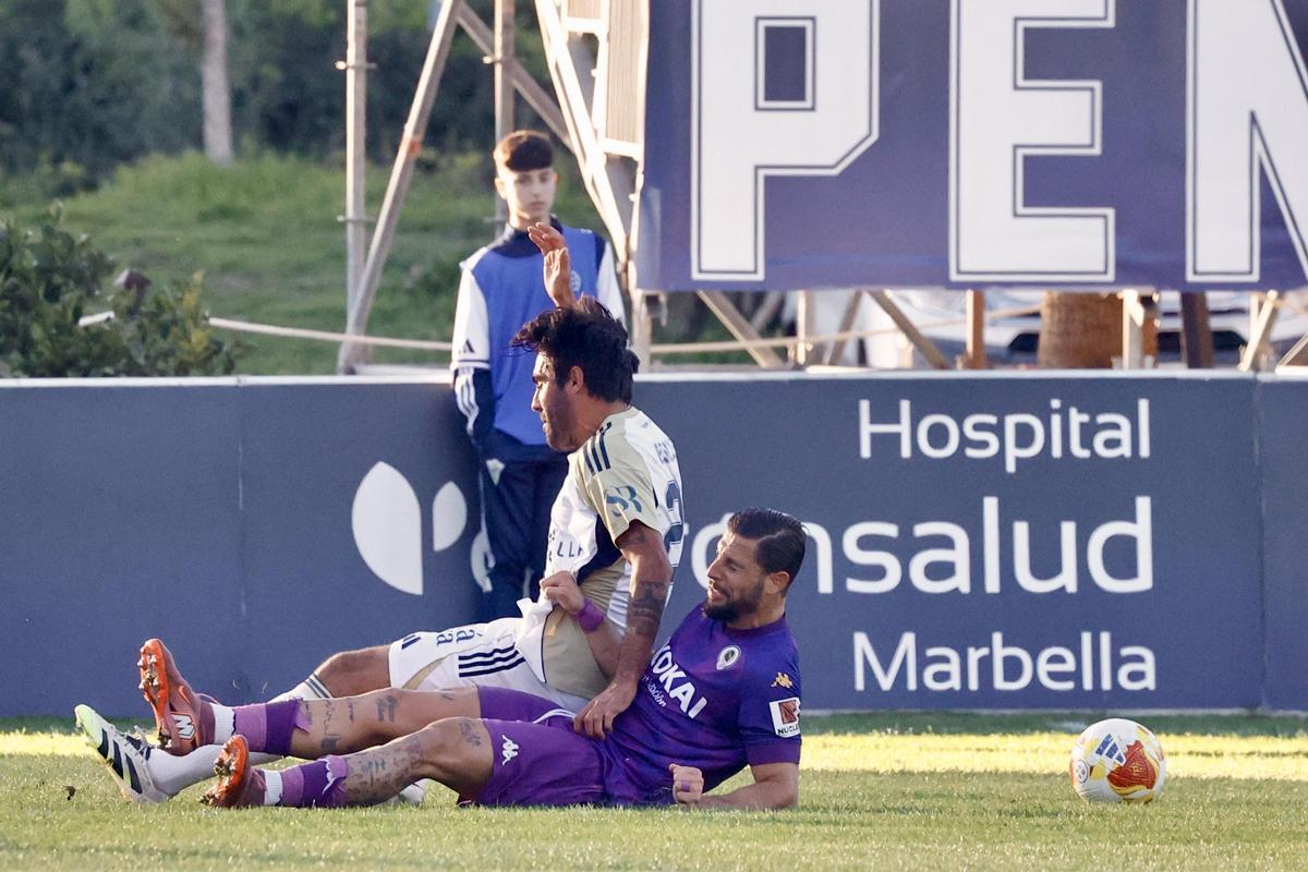 La victoria del Hércules frente al Marbella, en imágenes