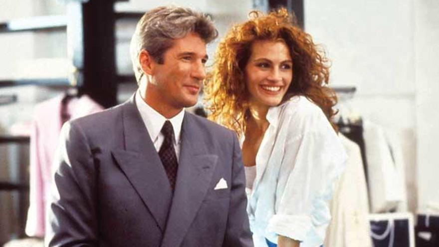 Julia Roberts, junto a Richard Gere, en &#039;Pretty Woman&#039;.