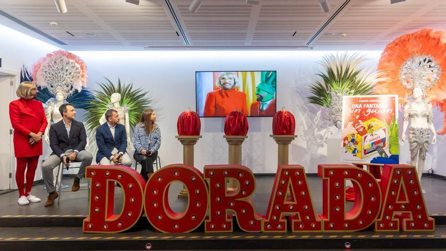 Dorada rinde homenaje a la creatividad con el lanzamiento de la primera teletienda del Carnaval