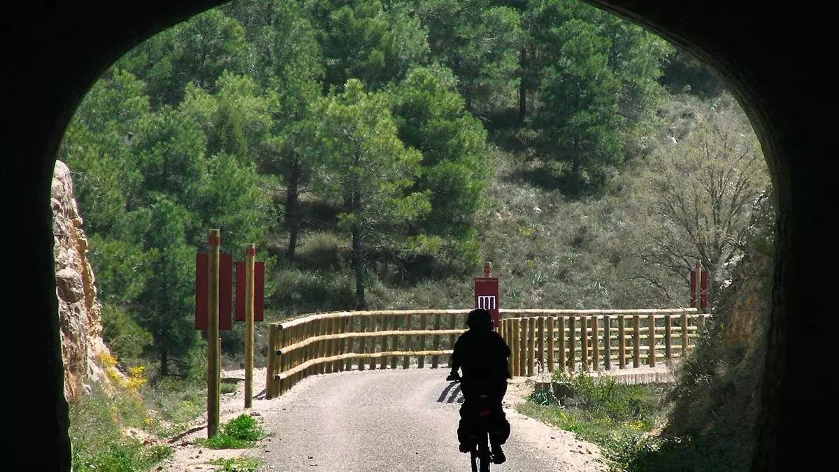 La Vía Verde más larga de España está en Aragón