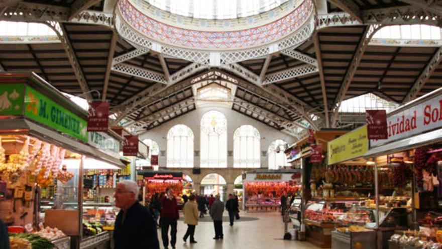 El mercado Central de Valencia.