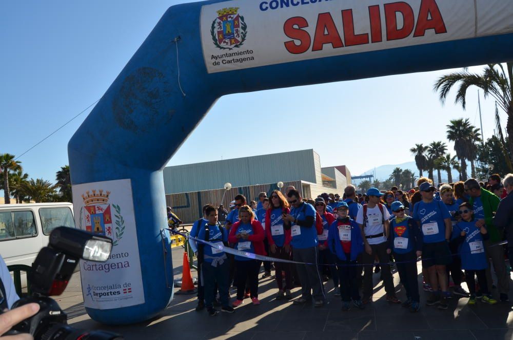 Marcha solidaria de Astrade en Cartagena