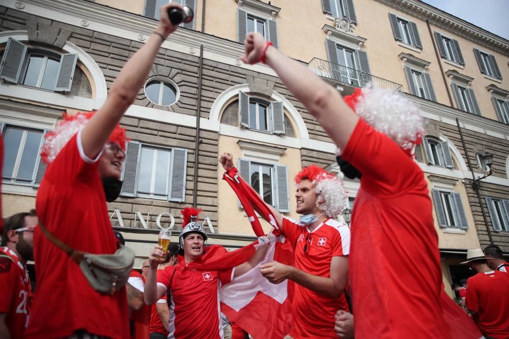 Así se vive la Euro2020, pasión por el fútbol