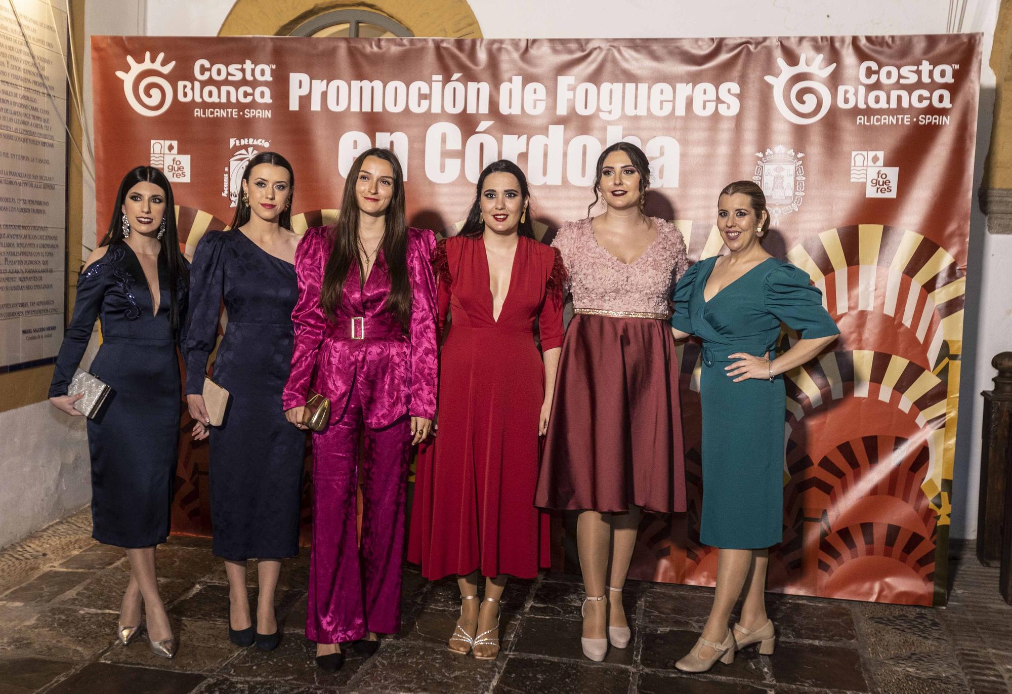 Las bellezas de las Hogueras de Alicante viajan a Córdoba