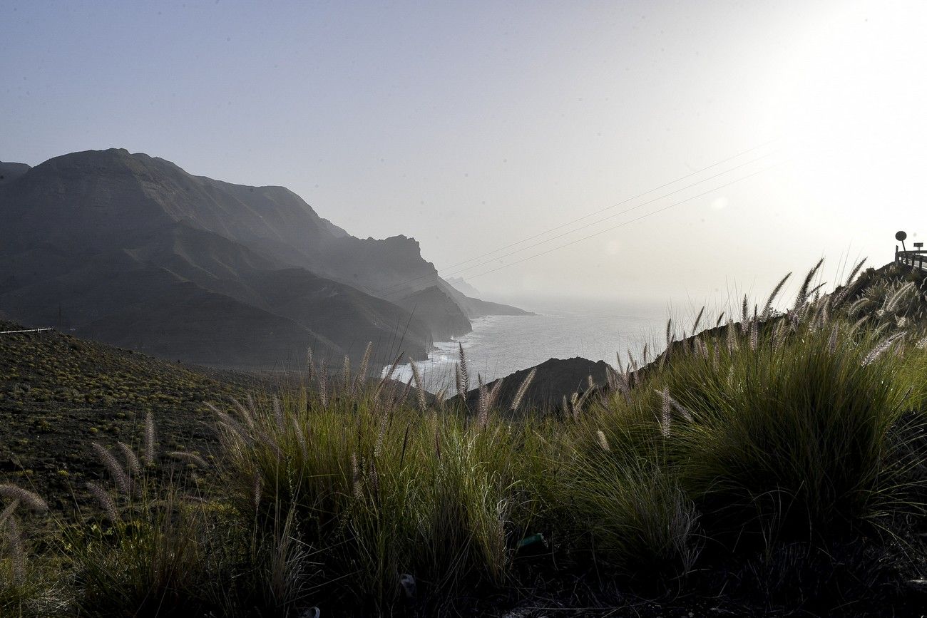 Calima en Gran Canaria (18/04/22)