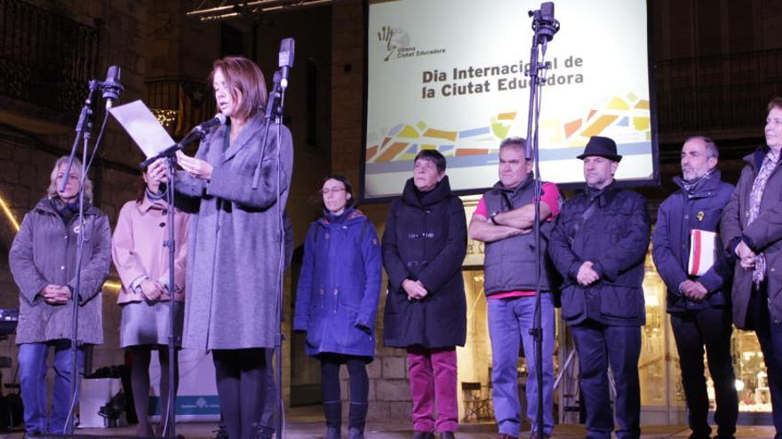 Acte del Dia internaconal de les ciutat educadores.