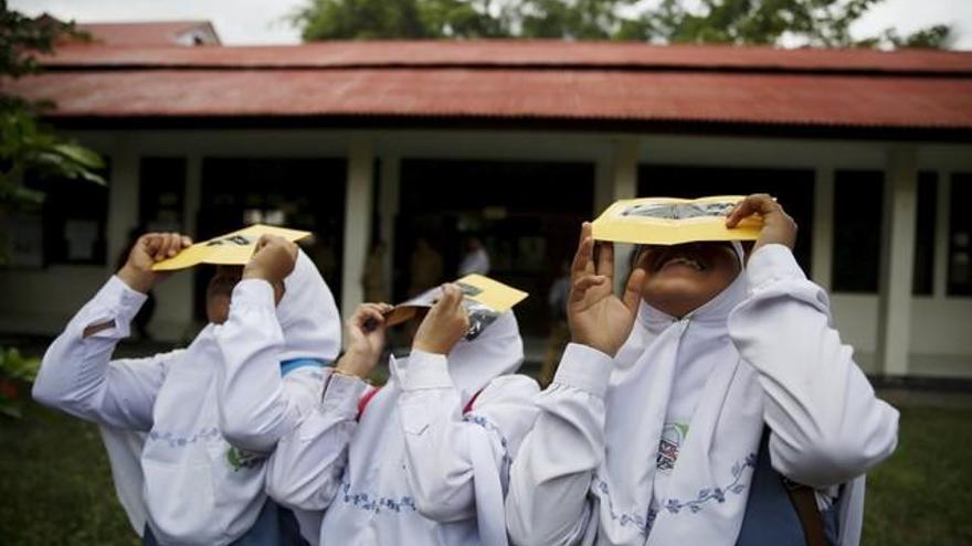 Indonesia, preparada para el eclipse total de Sol del 9 de marzo