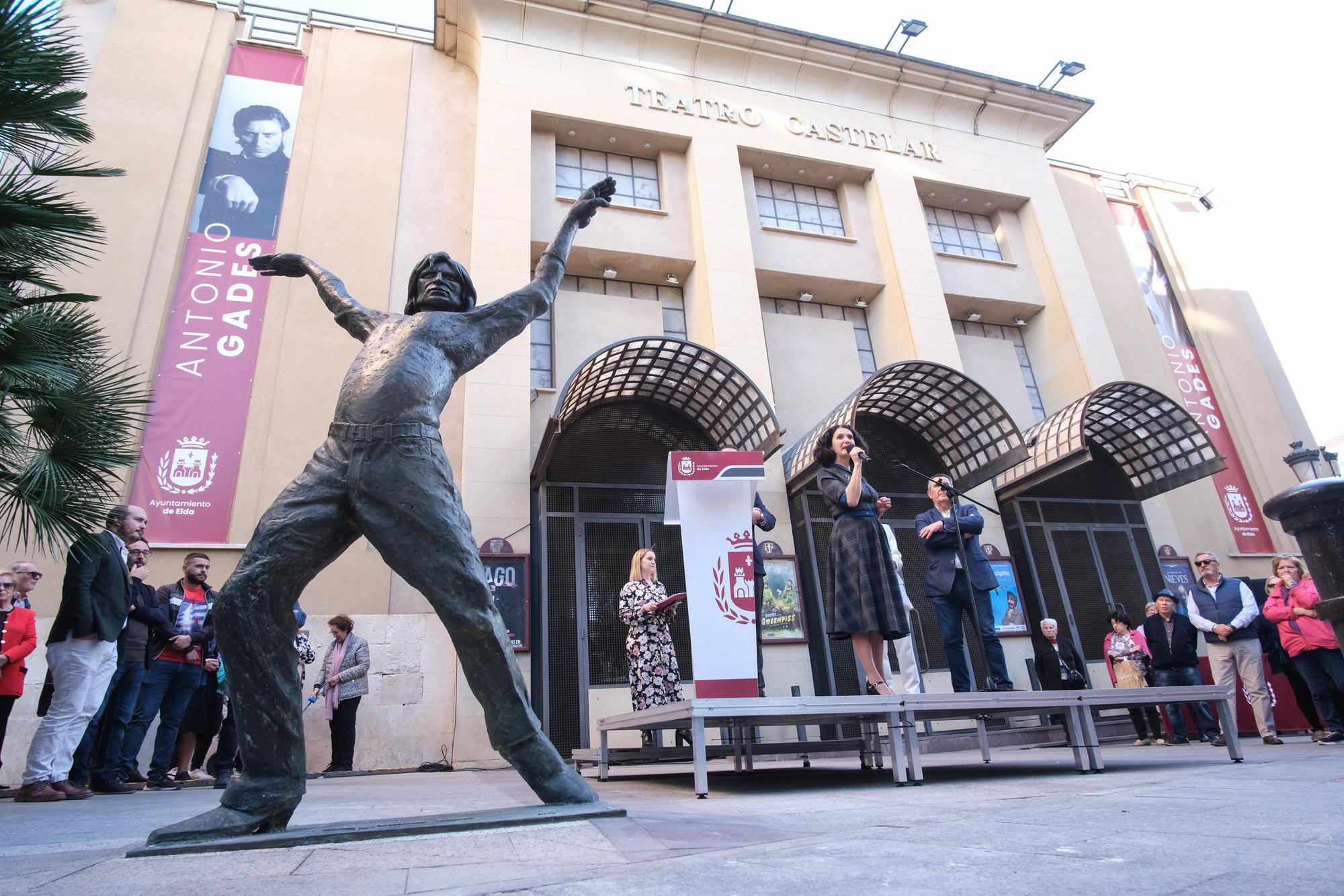 Una escultura de Antonio Gades recordará al genial bailarín en Elda