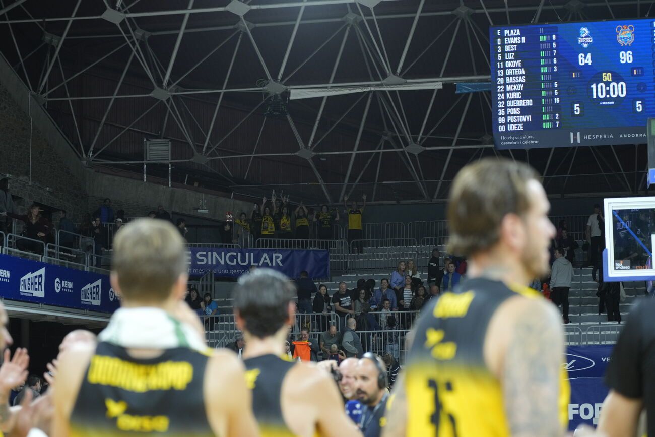 El partido Morabanc Andorra-CB Canarias, en imágenes