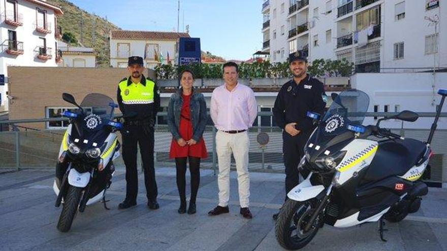 Torrox invierte 9.000 euros en la adquisición de dos motocicletas para la policía