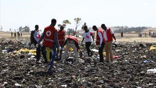 Dos españoles entre los 157 muertos al estrellarse un avión en Etiopía