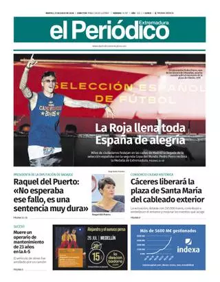 Consulta la portada correspondiente al día 21 de julio de 2026