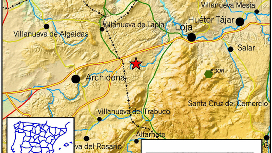 Sentido en Córdoba un terremoto de magnitud 4,1