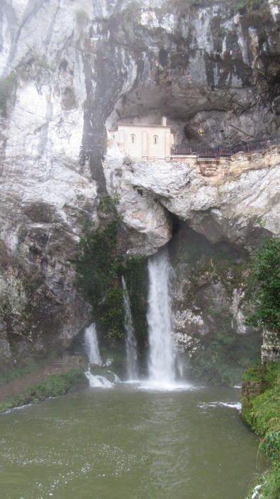 Nieve en Covadonga