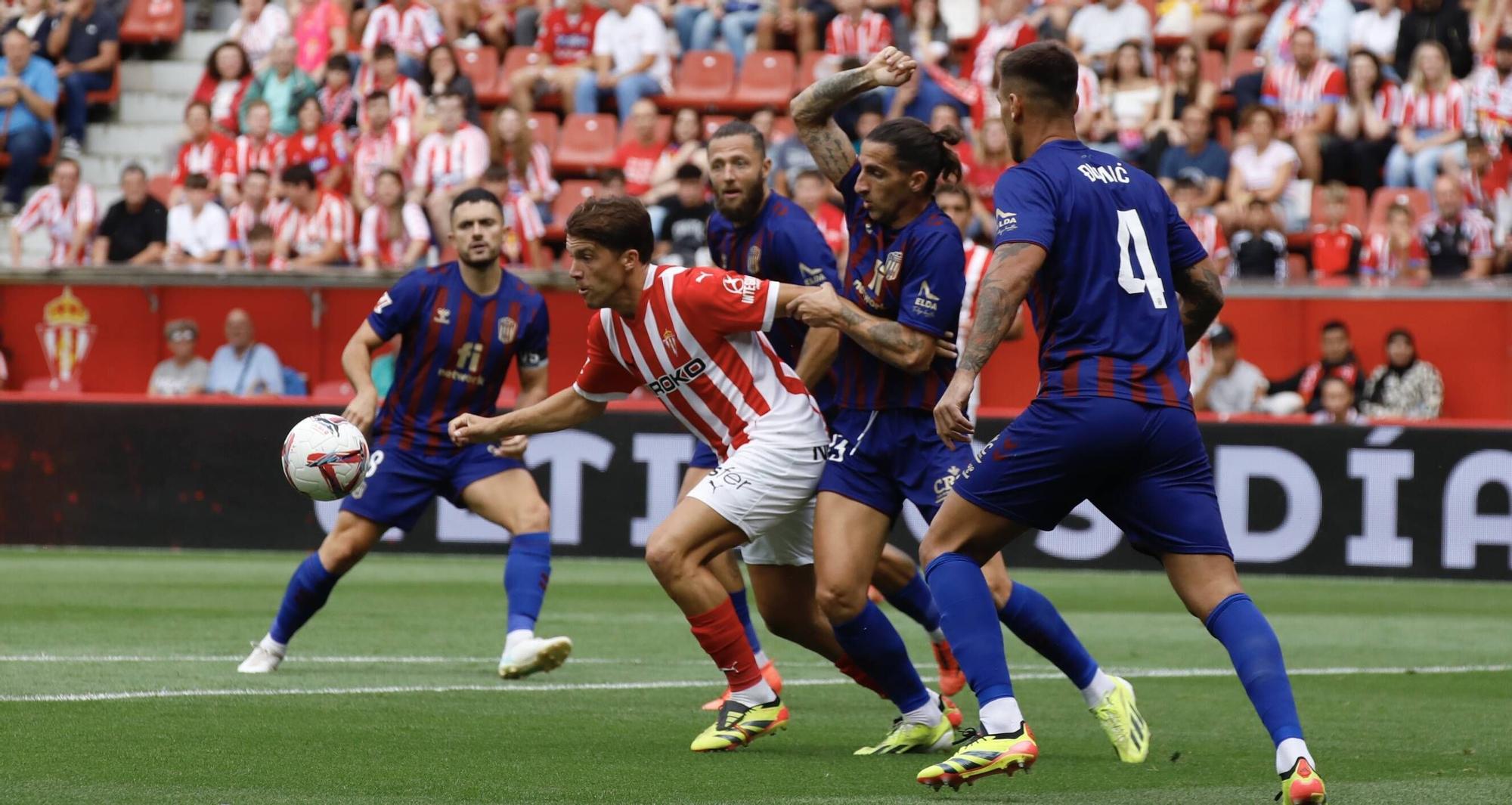 EN IMÁGENES: Así ha sido el Sporting-Eldense 