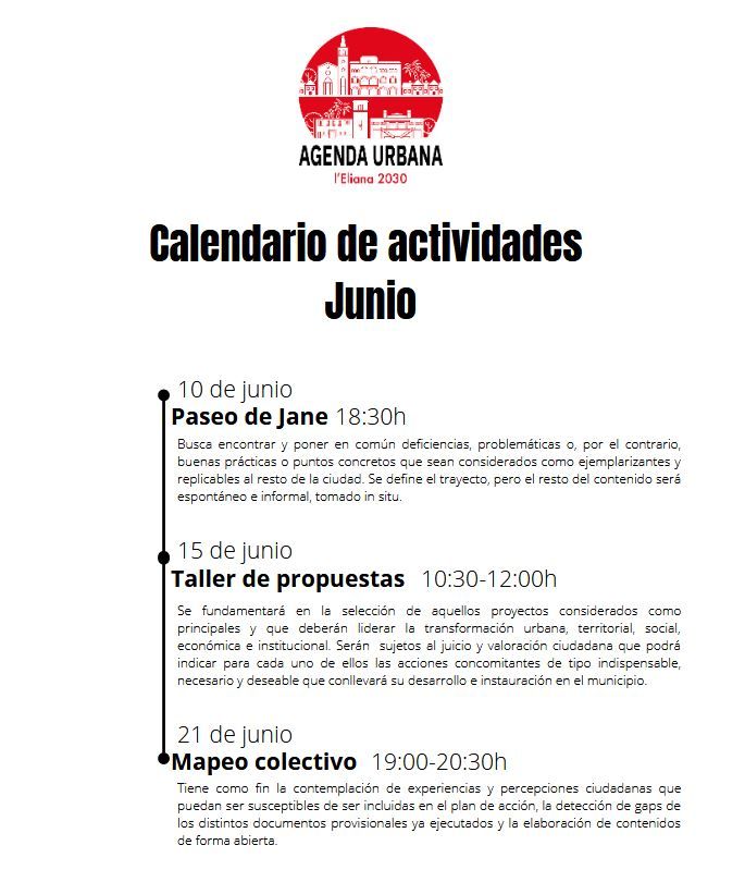 Agenda Urbana en l'Eliana