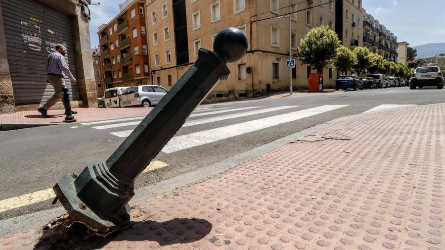 Quejas en Alcoy por el estado de las calles