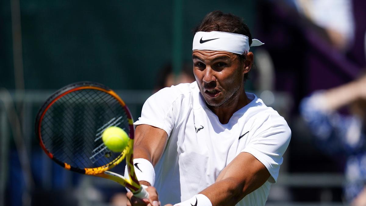 Rafa Nadal quiere hacer historia en Wimbledon.