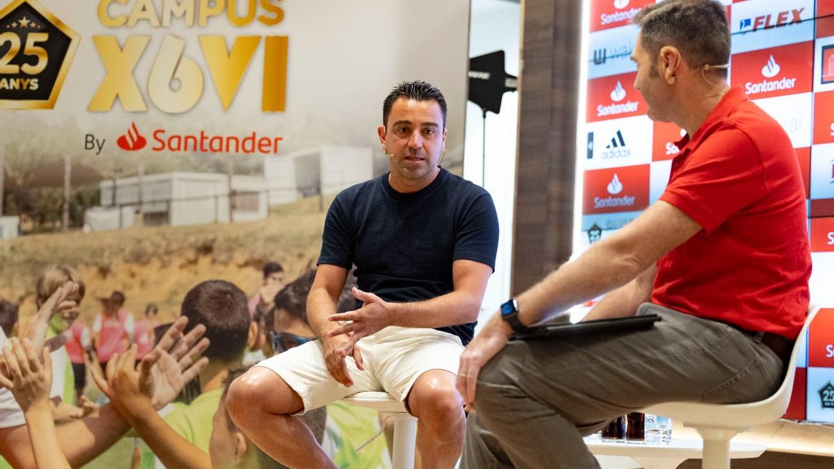 Xavi Hernández: "Con los refuerzos que han venido y van a venir mejorará la plantilla"