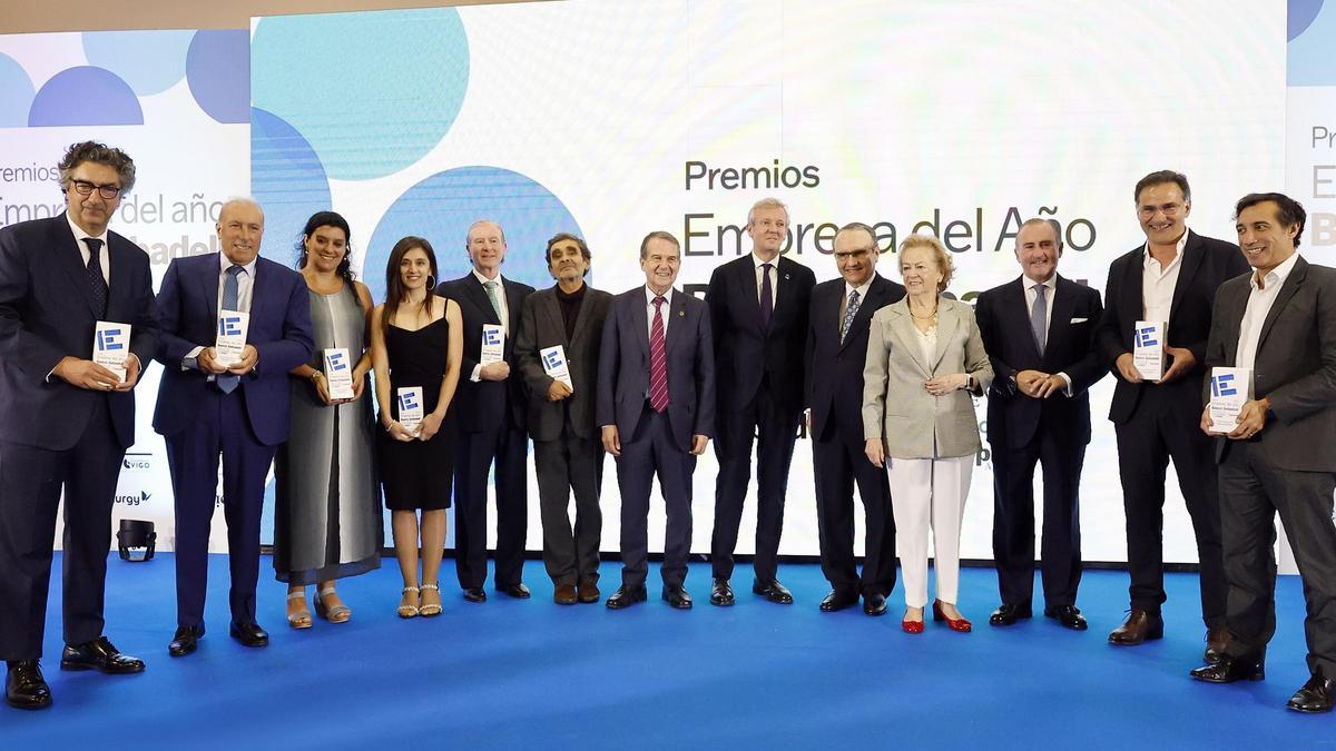 I Gala de los Premios Empresa del Año Banco Sabadell de Prensa Ibérica Galicia, celebrada en el Hotel Pazo Los Escudos, en Vigo.