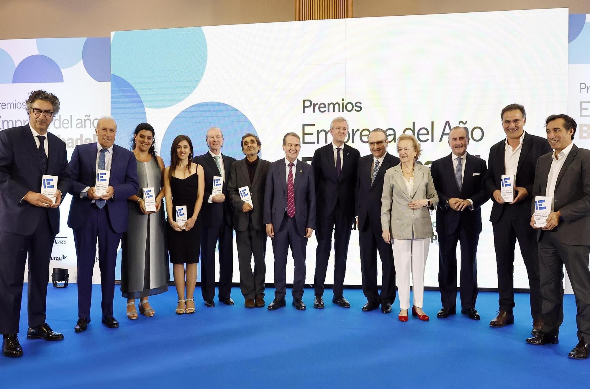 I Gala de los Premios Empresa del Año Banco Sabadell de Prensa Ibérica Galicia, celebrada en el Hotel Pazo Los Escudos, en Vigo