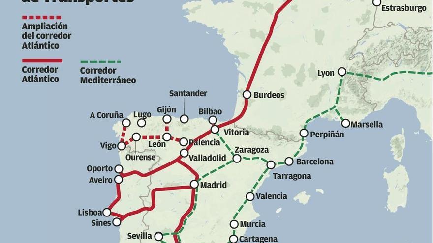 La inclusión de Asturias en el Corredor Atlántico refuerza la necesidad del área metropolitana