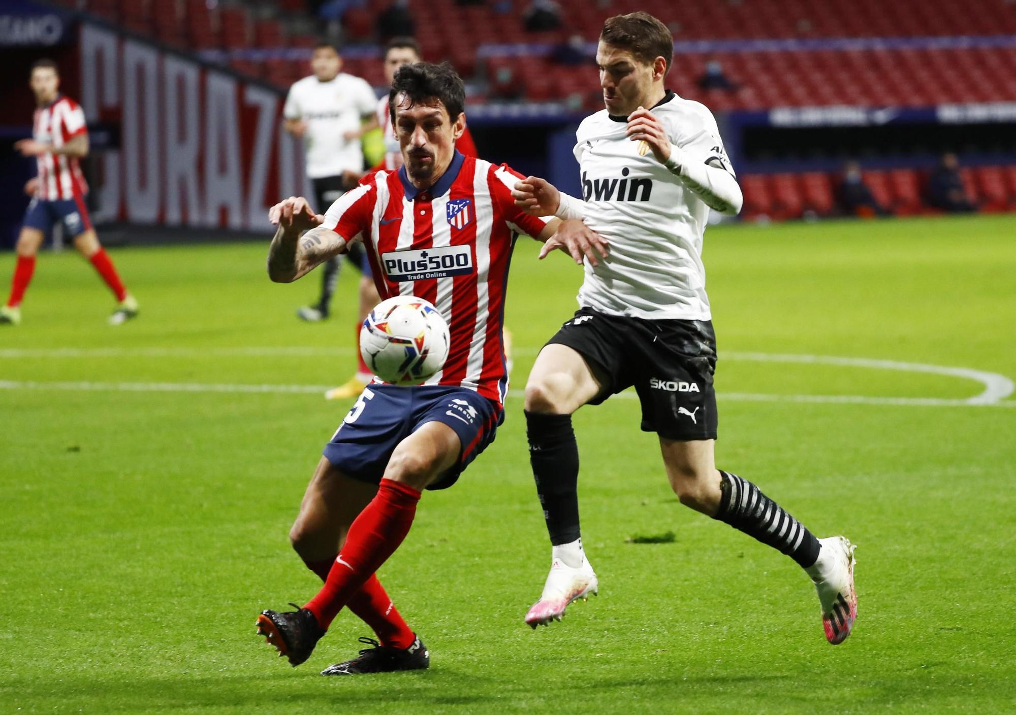 Las imágenes del Atlético de Madrid - Valencia CF