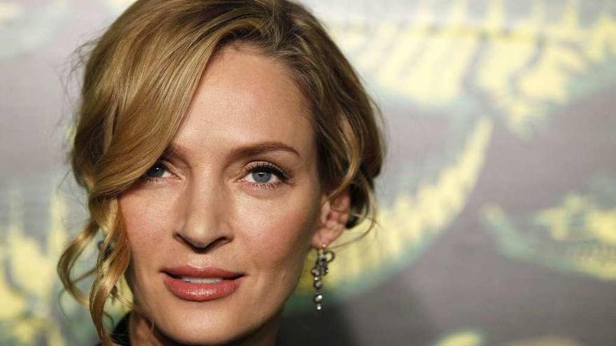 La actriz Uma Thurman.