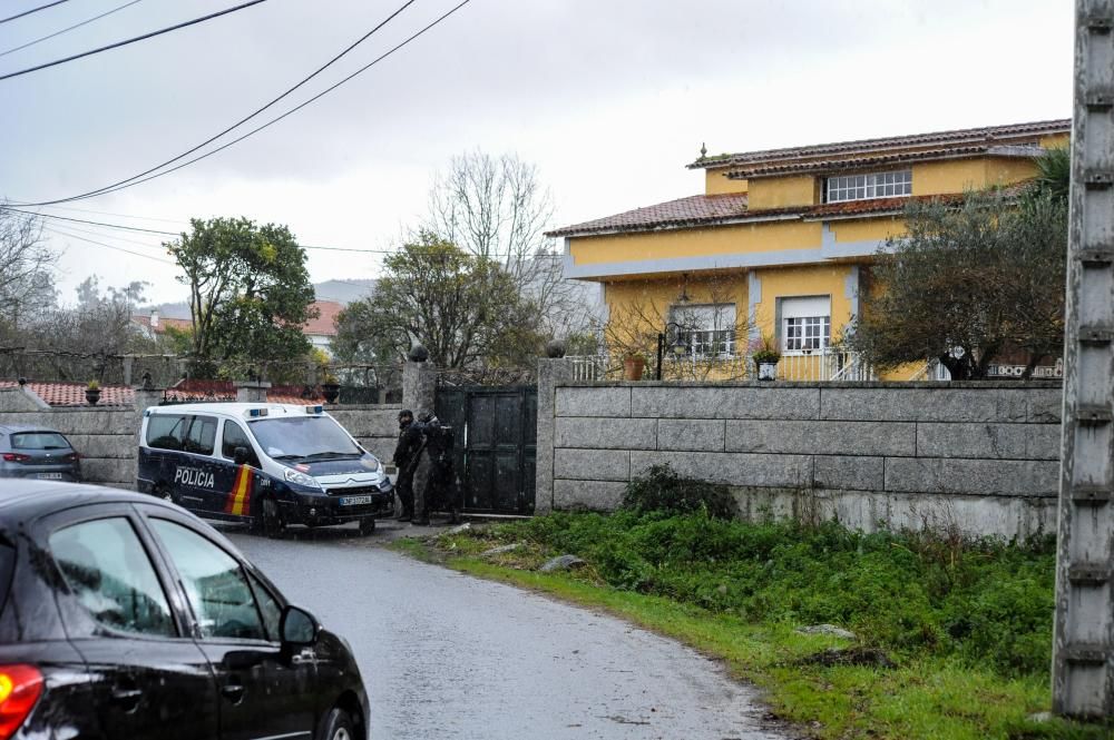 Operación contra el tráfico de cocaína