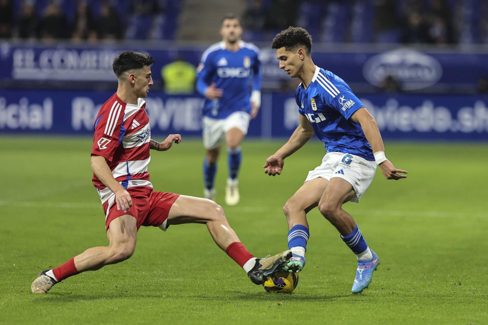 Así fue el partido (en imágenes) entre el Real Oviedo y el Granada