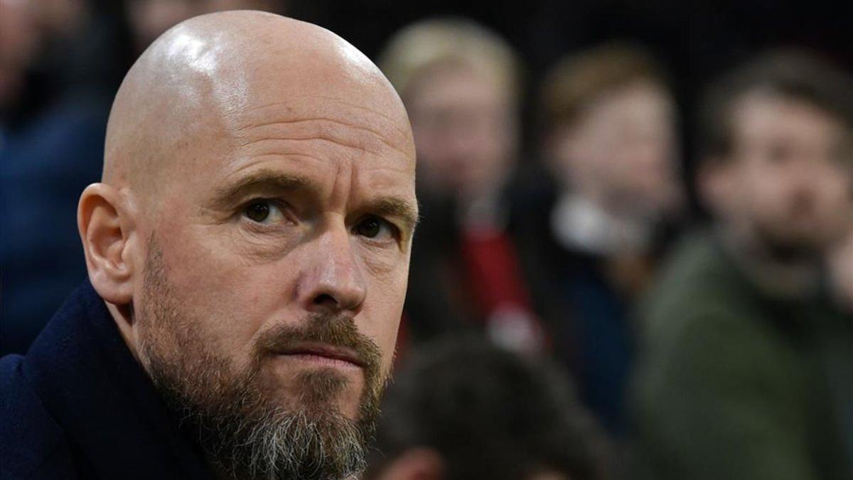 El entrenador del Ajax, Ten Hag