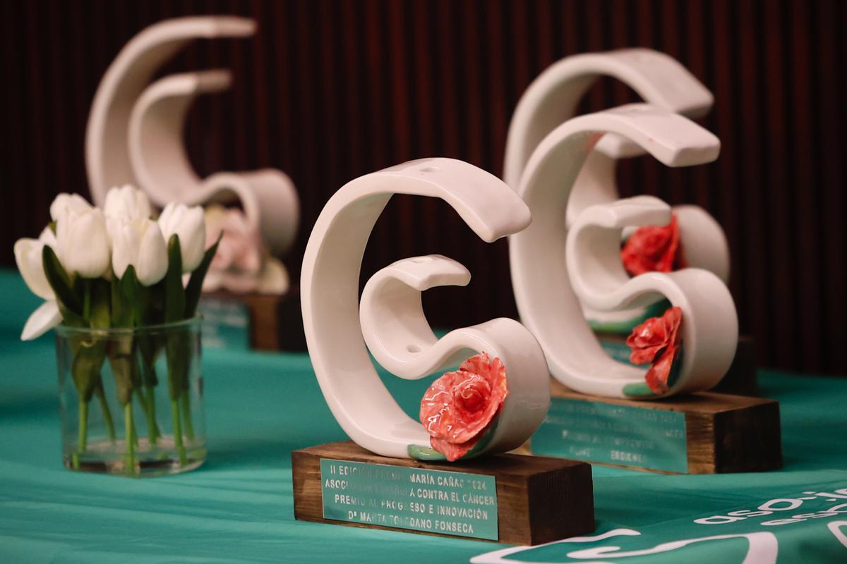 La Asociación Española Contra el Cáncer (AECC) en Córdoba entrega sus segundos premios  María Cañas