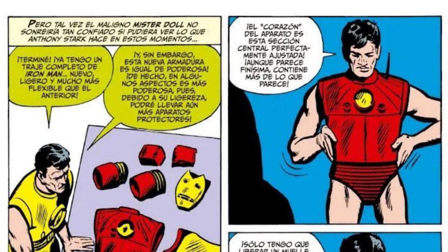 Iron Man se enfunda su nueva armadura