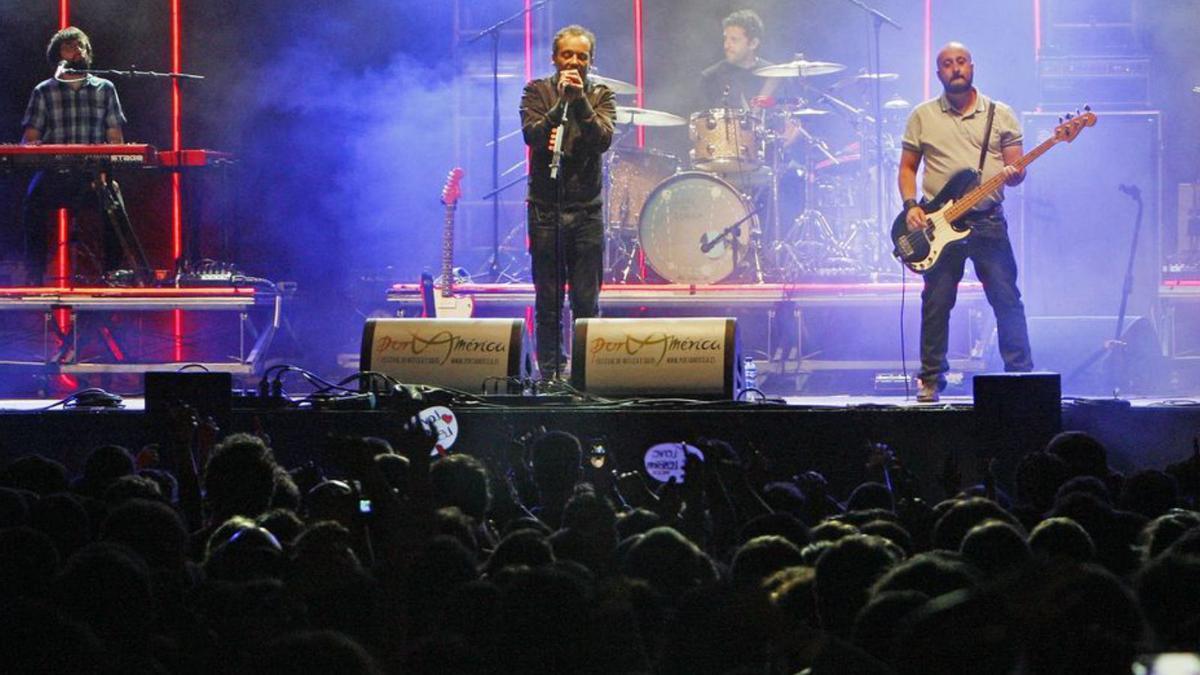 Love of Lesbian en el primer festival pospandémico. | | LP/DLP