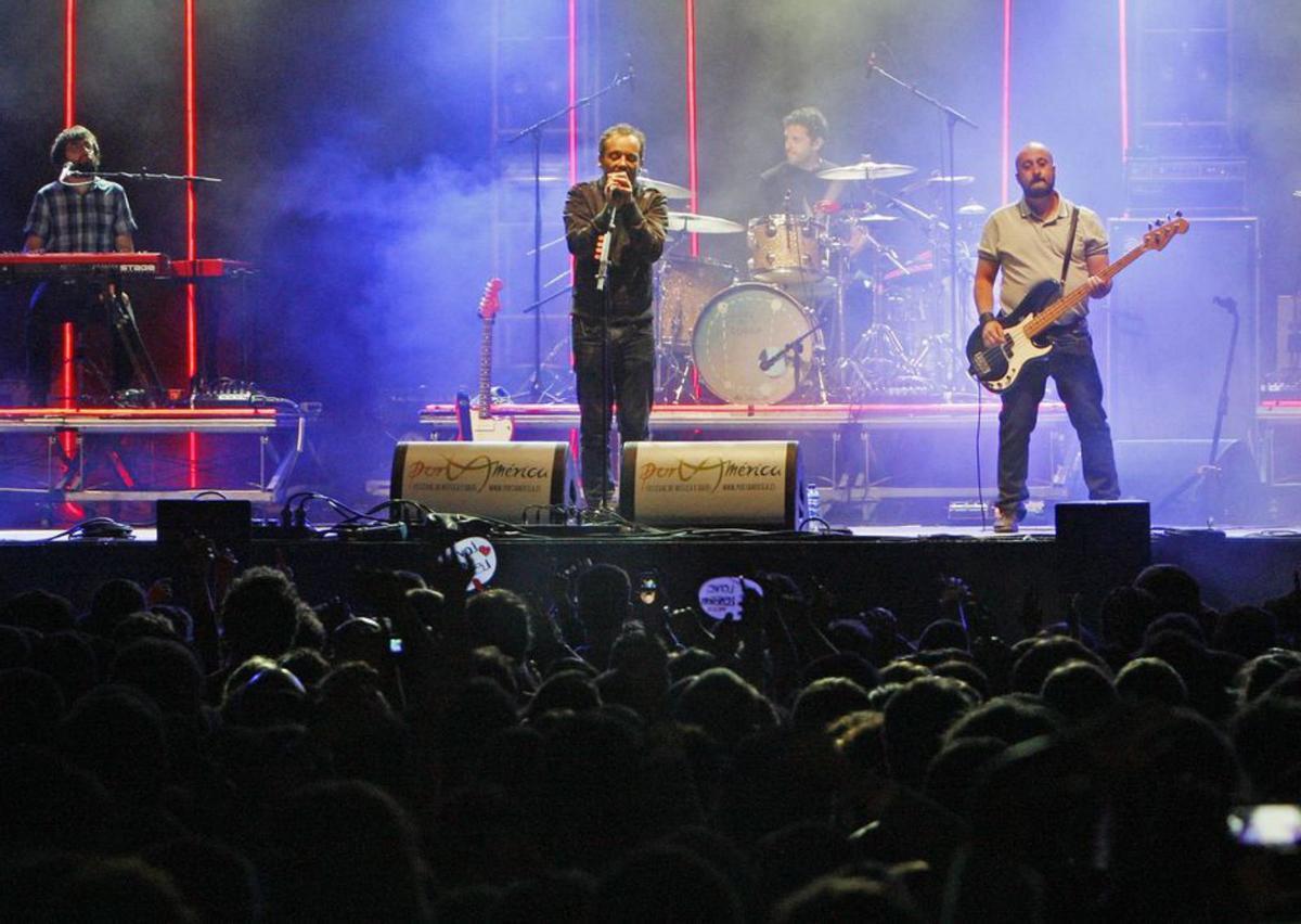 Love of Lesbian en el primer festival pospandémico. | | LP/DLP