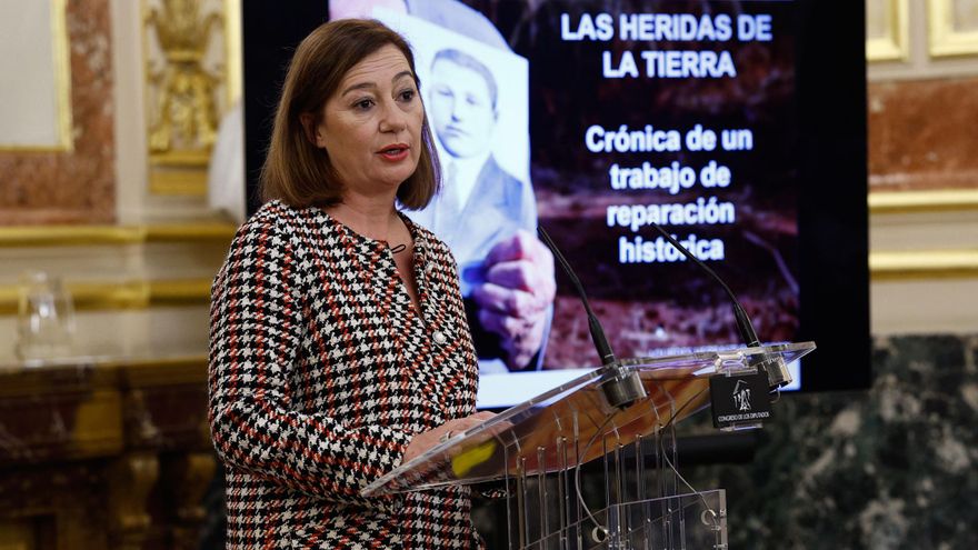 Armengol llama a proteger la &quot;memoria&quot; ante los que dan &quot;un portazo al dolor&quot; de las víctimas de la dictadura